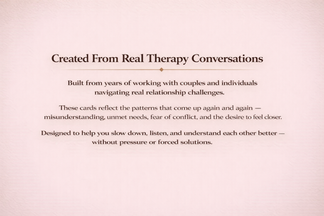 Your Relationship Go-To Deck